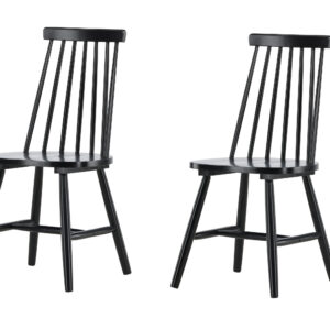 Lönneberga – Chaise de salle à manger – Noir – 50 x 88 x 43 cm