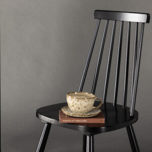 Lönneberga – Chaise de salle à manger – Noir – 50 x 88 x 43 cm