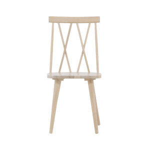 Mariette – Chaise de salle à manger – Blanchi – 50 x 88 x 43 cm