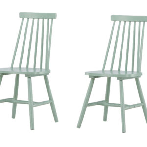 Lönneberga – Chaise de salle à manger – Vert – 50 x 88 x 43 cm