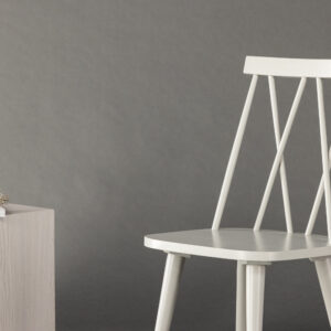 Mariette – Chaise de salle à manger – Gris clair – 50 x 88 x 43 cm