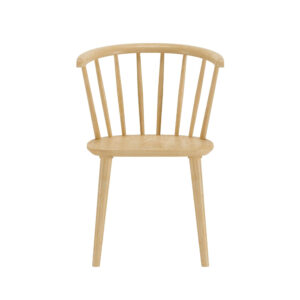 Bobby – Chaise de salle à manger – Naturel – 53 x 76 x 55 cm