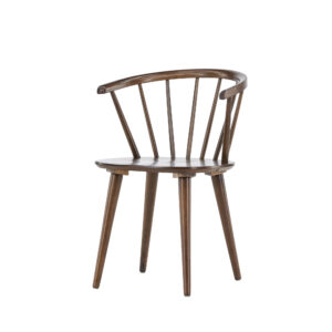 Bobby – Chaise de salle à manger – Moka – 53 x 76 x 55 cm