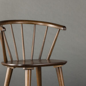 Bobby – Chaise de salle à manger – Moka – 53 x 76 x 55 cm