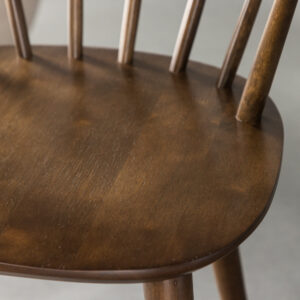 Bobby – Chaise de salle à manger – Moka – 53 x 76 x 55 cm