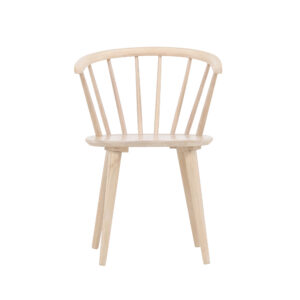 Bobby – Chaise de salle à manger – Blanchi – 53 x 76 x 55 cm
