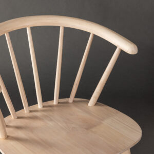 Bobby – Chaise de salle à manger – Blanchi – 53 x 76 x 55 cm