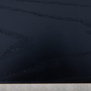 Piazza – Table à manger rectangulaire – Noir – 180 x 90 cm