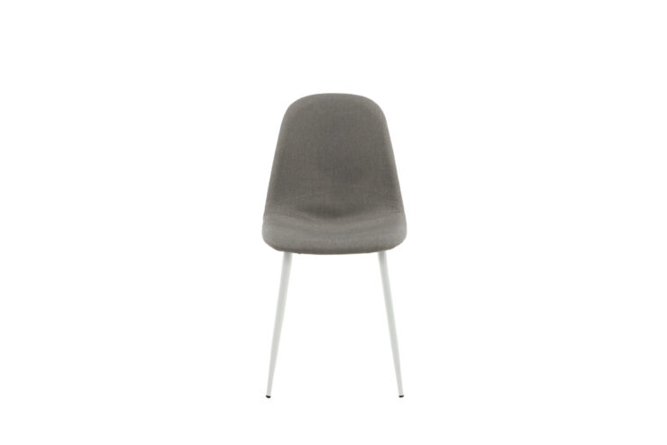 Polar – Chaise de salle à manger – Gris, Blanc – 53 x 88 x 46 cm