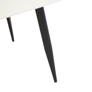 Polar – Table à manger rectangulaire – Noir, Blanc – 240 x 100 cm