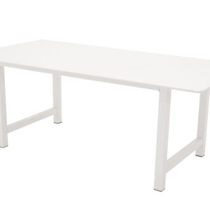 Count – Table à manger rectangulaire – Blanc – 220 x 100 cm