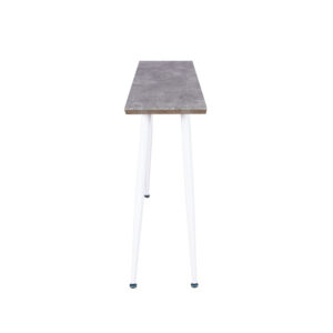 Edge – Table d&rsquo;appoint – Gris, Blanc – 110 x 30 cm