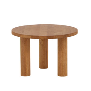 Duxbury – Table basse – Marron – ⌀60 cm