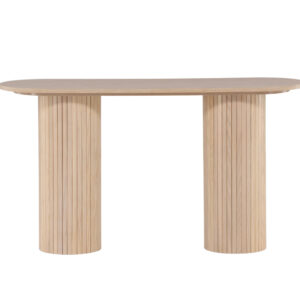 Bianca – Table d&rsquo;appoint – Blanchi – 130 x 40 cm