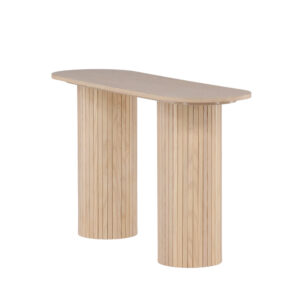 Bianca – Table d&rsquo;appoint – Blanchi – 130 x 40 cm
