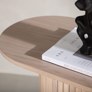 Bianca – Table d&rsquo;appoint – Blanchi – 130 x 40 cm