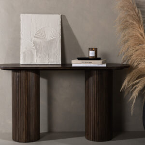 Bianca – Table d&rsquo;appoint – Moka – 130 x 40 cm