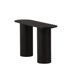 Bianca – Table d&rsquo;appoint – Noir – 130 x 40 cm