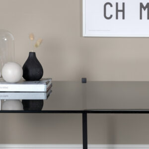 Hybrid – Table basse – Noir, Gris – 80 x 80 cm