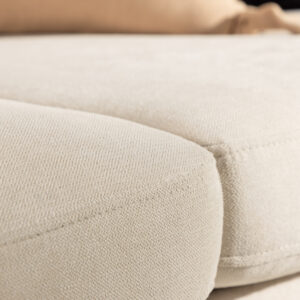 Zero – Canapé 3 places – Beige, Naturel – 102 x 83 x 197 cm