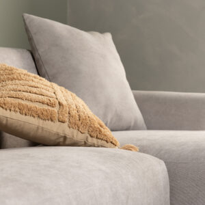 Viskan – Canapé 3 places – Noir, Gris clair – 92 x 77 x 242 | 158 cm