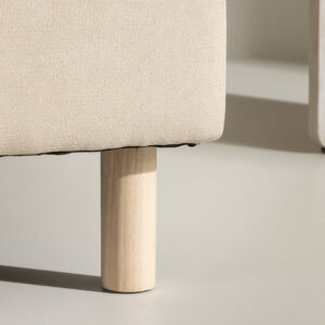 Zero – Module de canapé – Beige, Naturel – 152 x 83 x 94 cm