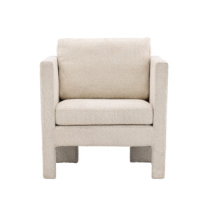 Ragusa – Armchair – Blanc – 74 x 87 x 80 cm
