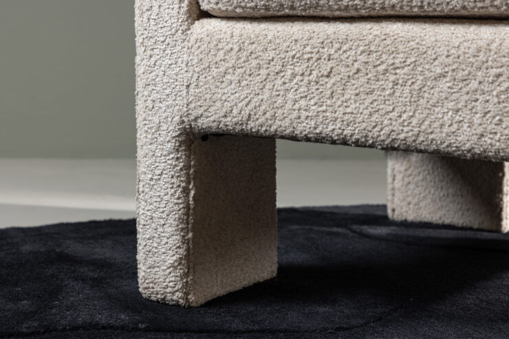 Ragusa – Armchair – Blanc – 74 x 87 x 80 cm