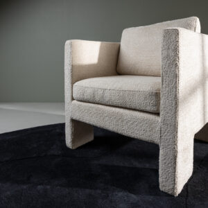 Ragusa – Armchair – Blanc – 74 x 87 x 80 cm