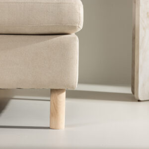 Zero – Module de canapé – Beige, Naturel – 102 x 83 x 94 cm