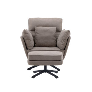 Madrid – Armchair – Noir, Gris – 85 x 93 x 96 cm