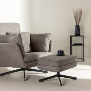 Madrid – Armchair – Noir, Gris – 85 x 93 x 96 cm