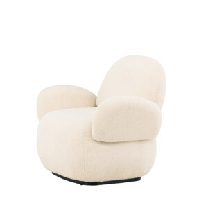 Sevilla – Armchair – Beige, Noir – 84 x 87 x 105 cm