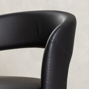 Mundo – Armchair – Noir – 71 x 78 x 75 cm