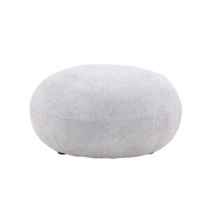 Bologna – Pouf – Gris clair – 74 x 40 x 74 cm