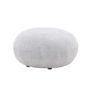 Bologna – Pouf – Gris clair – 74 x 40 x 74 cm