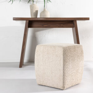 Neapel – Pouf – Beige – 40 x 45 x 40 cm