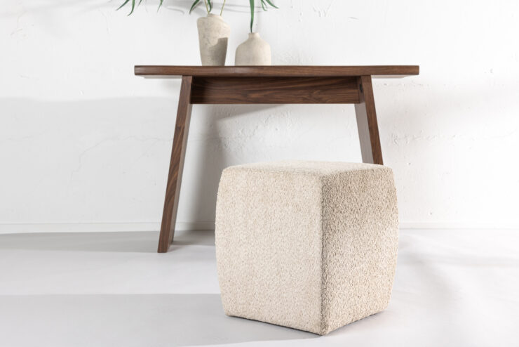 Neapel – Pouf – Beige – 40 x 45 x 40 cm