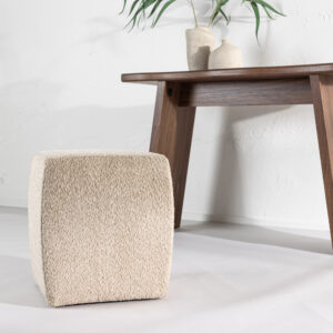 Neapel – Pouf – Beige – 40 x 45 x 40 cm