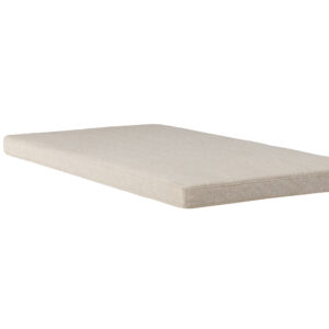 Nice – Cushion Bench – Beige – 60 x 6 x 120 cm