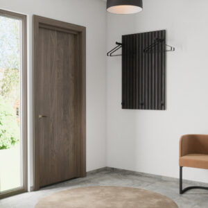 Nimes – Porte-manteau – Noir – 3 x 18 x 43 cm