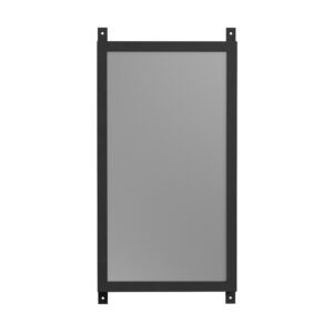 Nimes – Small Mirror – Noir – 6 x 73 x 35 cm