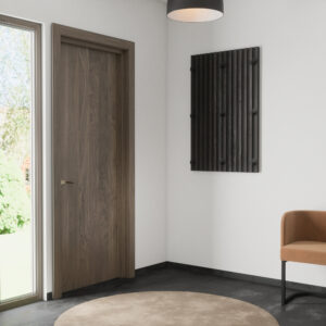 Nimes – Porte-manteau – Noir, Moka – 3 x 114 x 73 cm