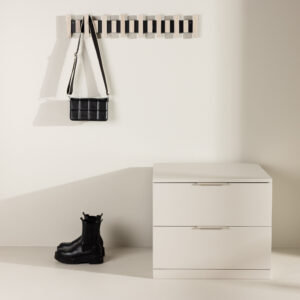 Nice – Commode – Beige – 60 x 52 x 60 cm