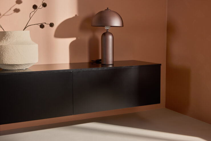 Frihamn – Commode – Noir – 45 x 35 x 160 cm