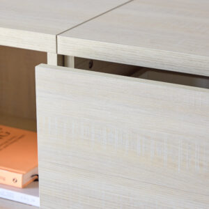 Nomi – Meuble TV – Blanchi – 45 x 35 x 180 cm