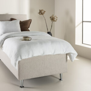 Mesa – Single Bed – Beige, Champagne – 200 x 66 x 90 cm