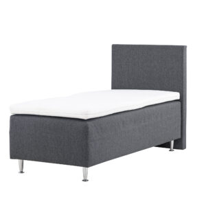 Mesa – Single Bed – Gris foncé, Champagne – 200 x 66 x 90 cm