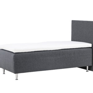 Mesa – Single Bed – Gris foncé, Champagne – 200 x 66 x 90 cm