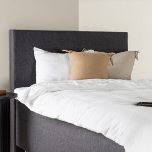 Mesa – Single Bed – Gris foncé, Champagne – 200 x 66 x 120 cm